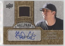 2009 Ballpark Collection 1-Player Single Swatch Jersey Garrett Atkins Auto sq1