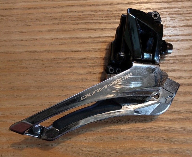 SHIMANO DURA ACE FD-R9100 Front Derailleur, Braize On, 11-Spd