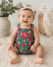 Vintage 90s Baby B'gosh by OshKosh B'gosh vegetable print overall 6/9 months