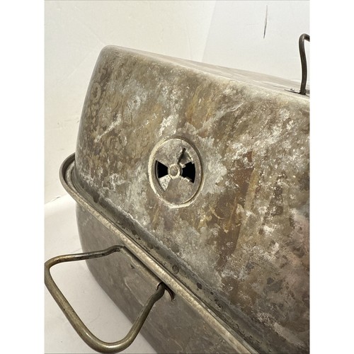 Vintage WEAR-EVER Large Aluminum Roaster 2626 Vented Lid Roasting Pan Made USA - Picture 9 of 9