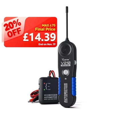 VDIAGTOOL V210 Automotive Short Open Finder Circuit Tester Car Wire Tracker Tool