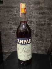 Campari Bitter Vintage ca. 1970er 1Liter alte Flasche Rarit&auml;t Sammlerst&uuml;ck 25%