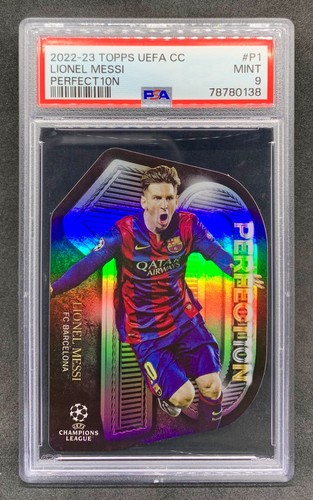 Lionel Messi #P-1 2022 Topps UEFA Club Competitions Perfect10n card