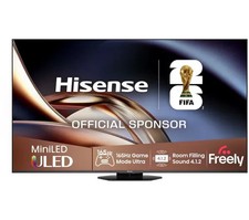 Image of HISENSE U8Q 55" Mini LED 4K 165Hz Smart AI TV with Freely - 55U8QTUK