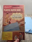 VTG Kordite 12 Plastic Diaper Bags From 1960s New In Box — photo 6