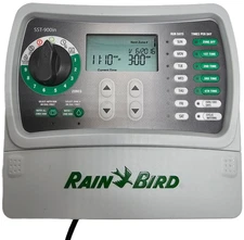 Rain Bird SST-900i 9-Zones Irrigation Sprinkler Timer Controller w/ Power Supply
