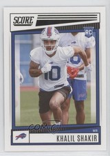 2022 Score Rookies Khalil Shakir #394 12g7