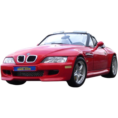 Burago 1:18 BMW M Z3 Roadster Modellauto rot weiß innen verpackt Sammler