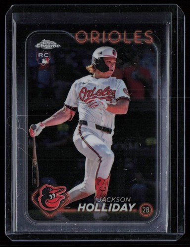 Carte Jackson Holliday Rookie Auto 2024 Topps Five Star - Orioles MLB - Signée (On Card) - Near Mint