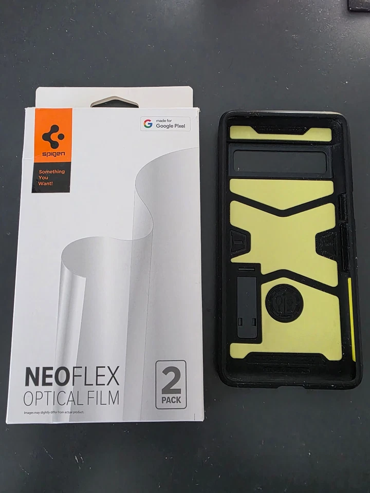 Spigen Neoflex Optical Film and Phone Case for Google Pixel 7 Pro (Read) - Image 2 of 4