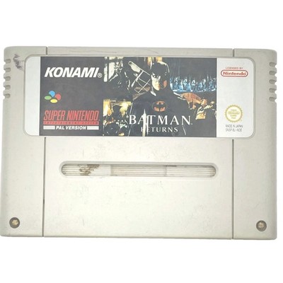 Batman Returns SNES Original Modul Akzeptabel Funktioniert