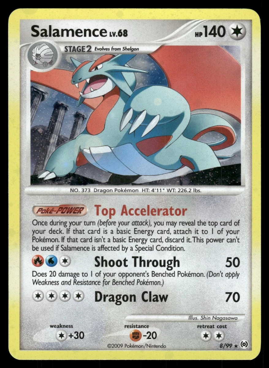 Salamence Pokémon TCG Cards for sale | eBay