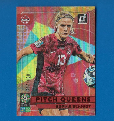 2023 Donruss FIFA Women's World Cup Red Pitch Queens Sophie Schmidt, Canada #5