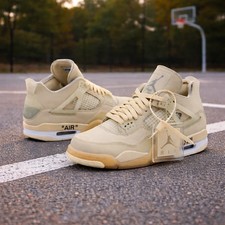 Jordan 4 Sail Cream Beige Men's Size US 7-12
