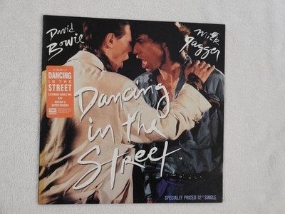 Mick Jagger & David Bowie Dancing In The Street'' Pristine NEVER PLAYED 12'' 45!
