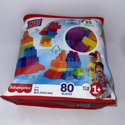 Mega Bloks DCH63 Big Building Bag - 80 Piece
