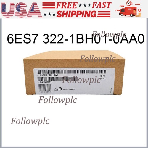 SIEMENS 1PIECE New In Box 6ES7322-1BH01-0AA0 6ES7 322-1BH01-0AA0 Output Module - Picture 1 of 6