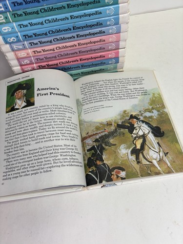 The Young Childrens Encyclopedia 16 Volume Complete Set Britannica Homeschool Ed - Picture 5 of 12