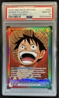 2025 One Piece Monkey D. Luffy Leader Alt Art #OP13-001 PSA 10 GEM MINT