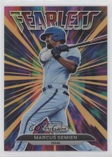 2022 Panini Prizm Fearless Neon Orange Prizm 41/100 Marcus Semien #FL-9 y0i
