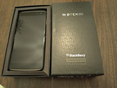 #1B# BlackBerry DTEK60 BBA100-2 Black 32GB  UNLOCKED