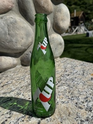 7-UP soda bottle - empty