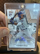 2023 Topps Series 2 - Baseball Stars Autographs Yainer Diaz #BSA-YD (AU, RC)