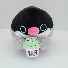 Zuru Snackles 5” Soft Plush Penelope Penguin With Baskin Robbins Series 2 - 2024