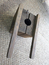 Antique Vintage Wood Glass Mold / Pattern Numbered 8723 Nice Condition