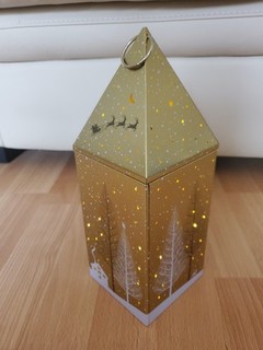 Marks & Spencer Light Up Christmas LED Decorative Tin