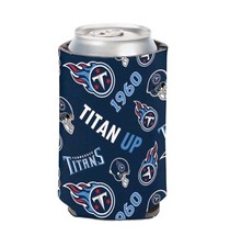 Tennessee Titans Koozie "Can Cooler" Manufactured By WinCraft Multicolored New