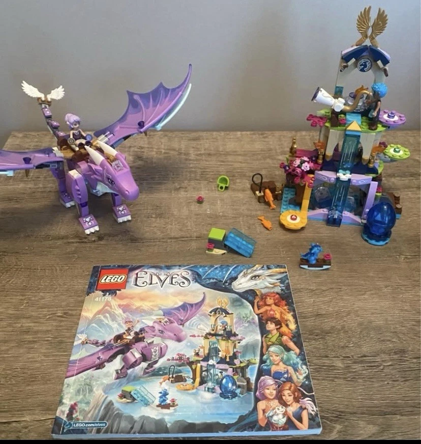 LEGO Elfos 41178 El Santuario del Dragón 100% Completo Con Instrucciones Excelente Foto 2 de 4