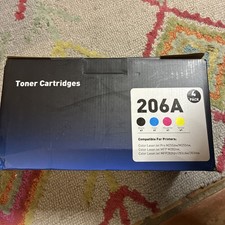 206A Compatible Toner 4-Pack CMYK for HP Color LaserJet Pro M255 M283