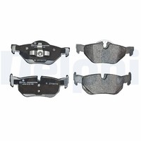 Delphi Bremsbelagsatz Scheibenbremse LP3618 FüR X1 E91 E90 BMW E81 E82 E84 E87