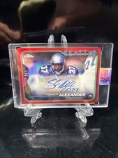 2024 Topps Chrome Shaun Alexander Red Autograph 2/5 #BA-SAL