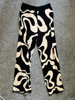 SWIRL KNIT TROUSERS cool comfy trousers ! 