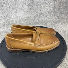 Allen Edmonds Shoes Men Size 9 D Dylan Penny Loafer Brown Leather Casual Slip On