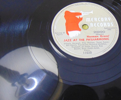Norman Granz' Jacquet - Endido - Jazz at the Philharmonic (1949) Mercury 78, EX