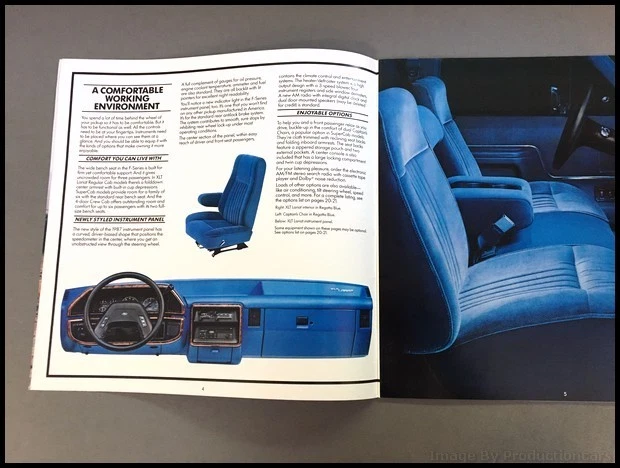1987 Ford F-Series Pickup Truck 24-page Sales Brochure Catalog F-150 F-250 F-350 Foto 3 de 4