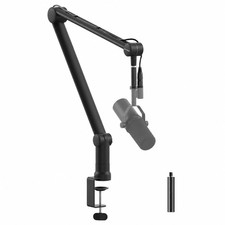 Boom Arm Mic Stand with Extension Tube Upgraded Microphone Arm for Shure SM7B...