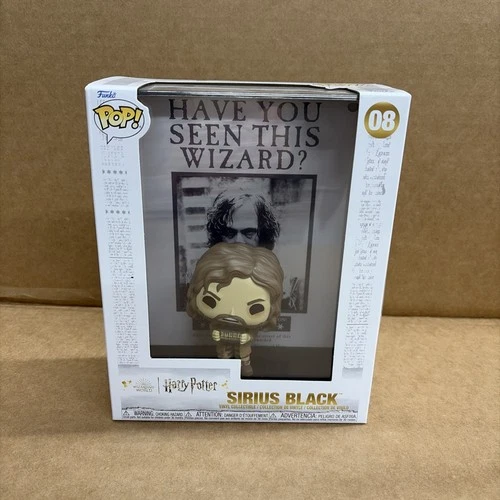 Funko Pop! Small Cover Case: Harry Potter - Sirius Black #08