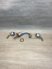 Moen Monticello Sink Bath Faucet READ Satin Silver Polished Brass TRIM HIGH ARC