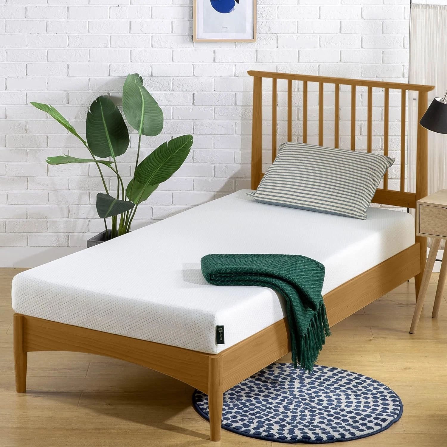 Narrow Twin Mattress 30” Wide x 75” Long 5 Inch Memory Foam Mattress Bunk Beds