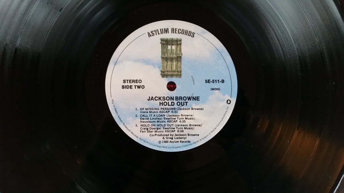 Jackson Browne / Hold Out / Vinyl LP / 5E-511 / 1980 | eBay