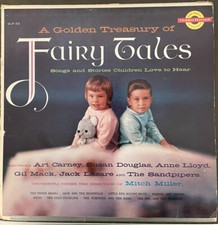 Art Carney, Mitch Miller, Sandpipers- Golden Treasury of Fairy Tales- Vinyl LP