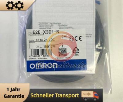 1PC E2E-X3D1-N Omron Neu Näherungsschalter Sensor E2EX3D1N