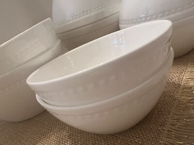 Cereal Bowl Mikasa Antique White Fruit Bowl Mikasa Loria White