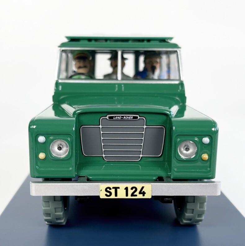 HERGE TINTIN THE LAND ROVER OF TRENXCOATL #57 Car Figure 1/24