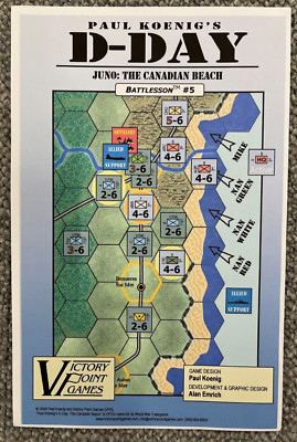 Victory Point Games - Battlesson #5 - D-Day Juno: The Canadian Beach