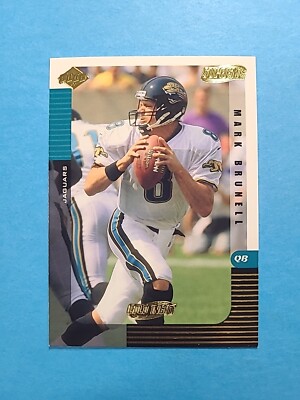 MARK BRUNELL 1999 COLLECTOR'S EDGE SUPREME GOLD INGOT FOOTBALL CARD # 056 H3232